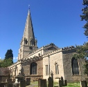 Edwinstowe church aligns on St Edwin's Day